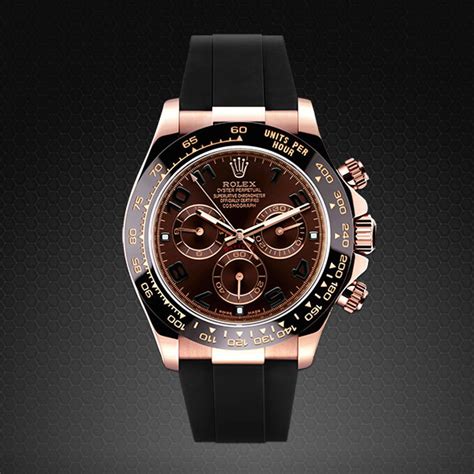 rolex daytona leather black|Rolex daytona with rubber strap.